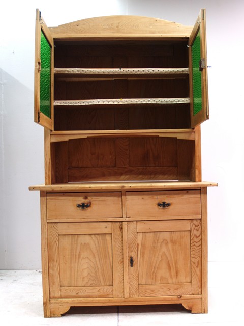 Küchenschrank antik Naturholz