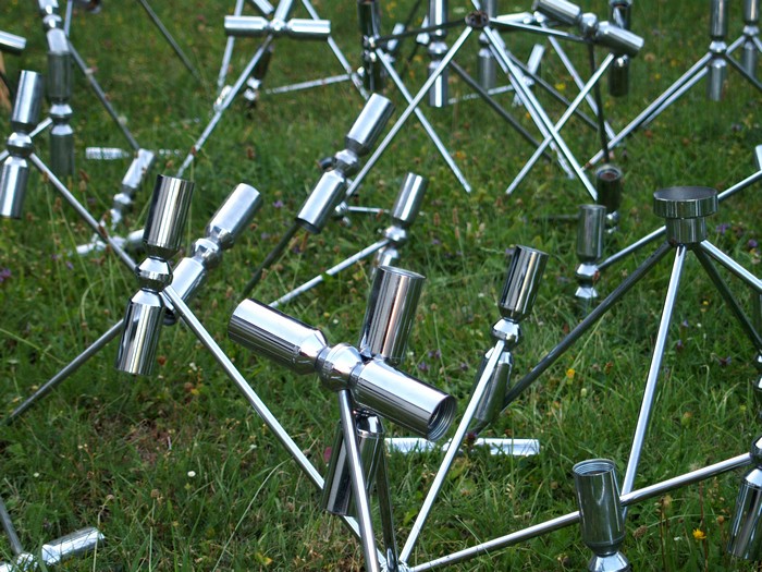 Vintage großer Luster Midcentury