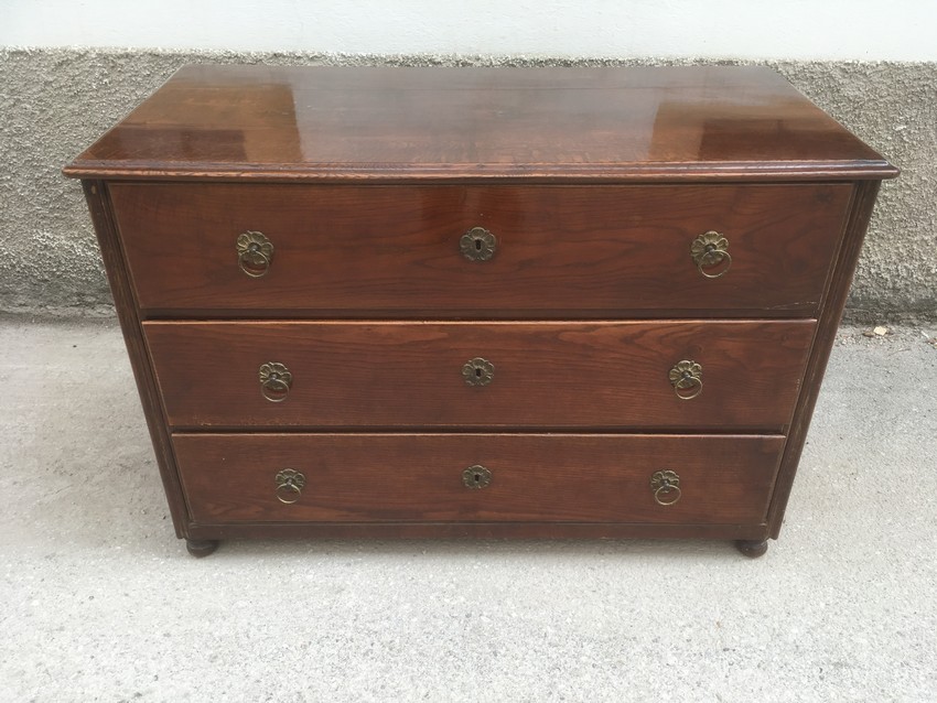 antike Ladenkommode gross