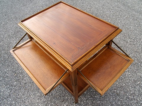 Servierwagen ausklappbar antik