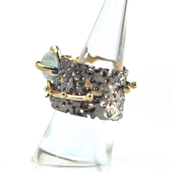 Ring Aquamarin Stern