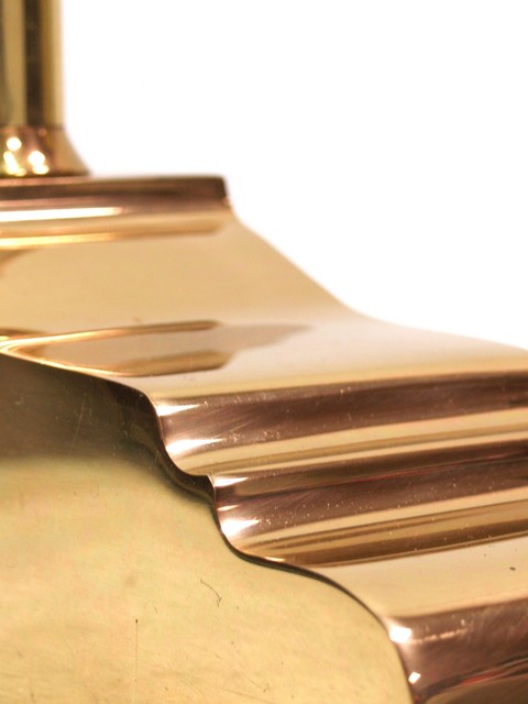 Messing Leuchter Vintage