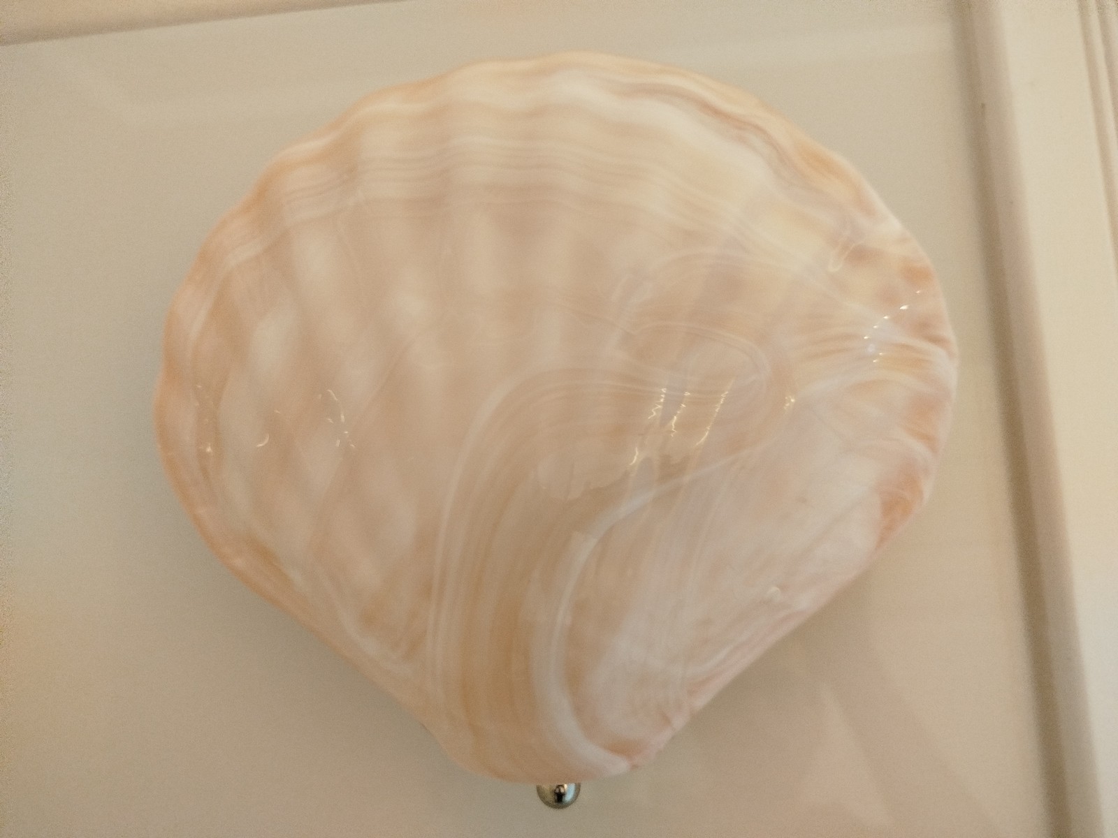Seashell Wandlampe Murano