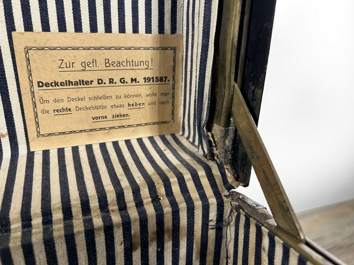 D.R.G.M. Patent Cabriokoffer Oldtimer Reise