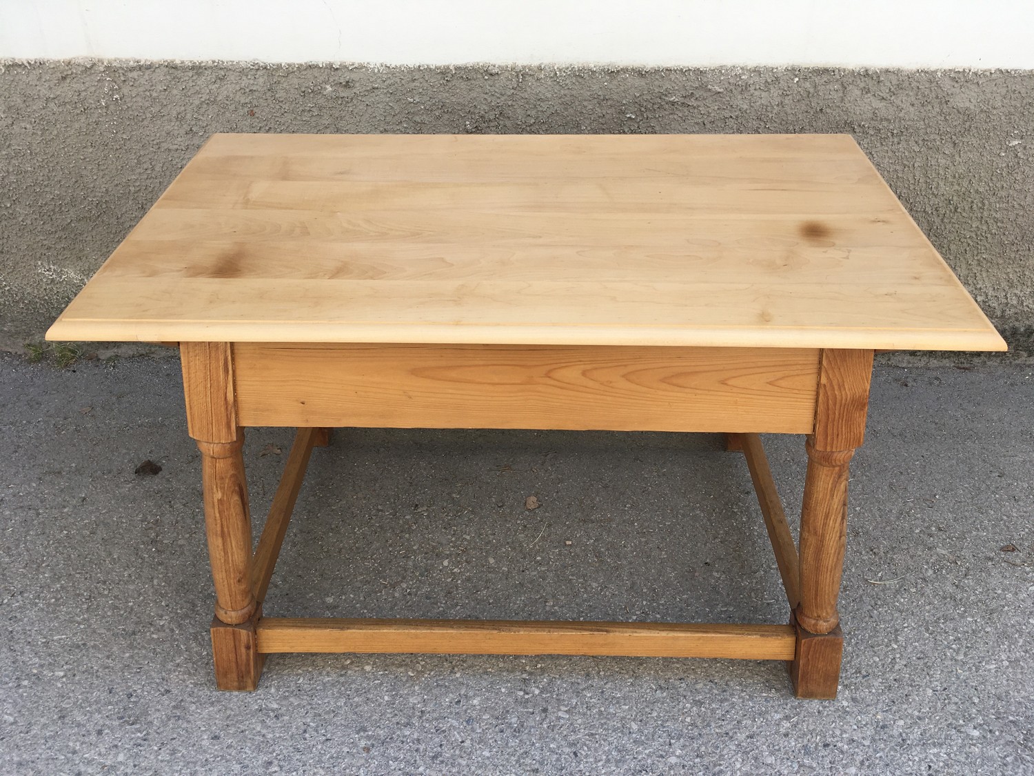 Tisch Speisetisch Esstisch Landhausstil Massivholz Ahorn Eiche alt