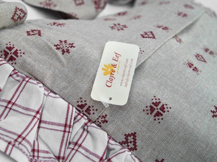 Clayre & Eev Kissen Landhaus Herz