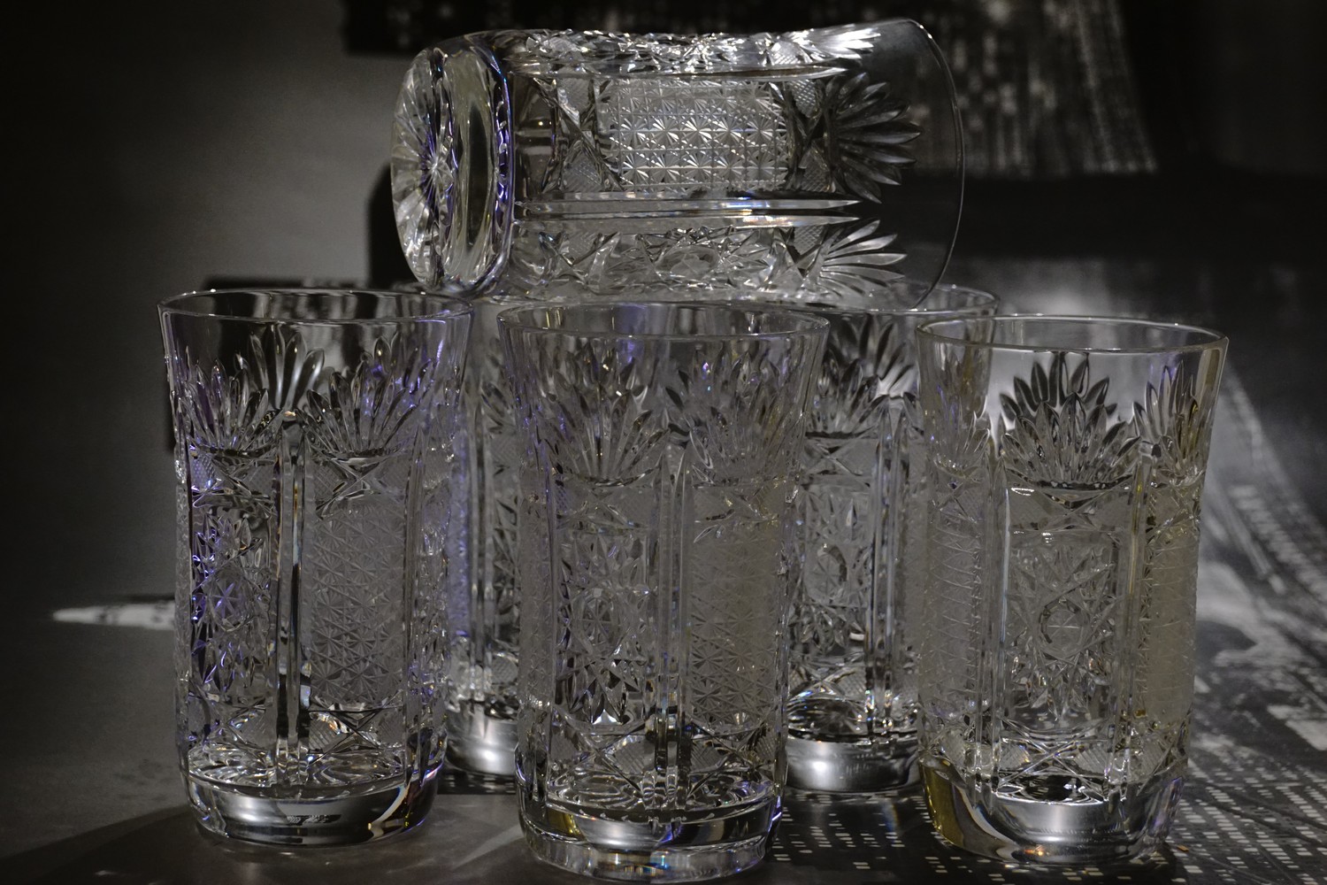 Bleikristall Gläser Becher Kristallgläser Wassergläser