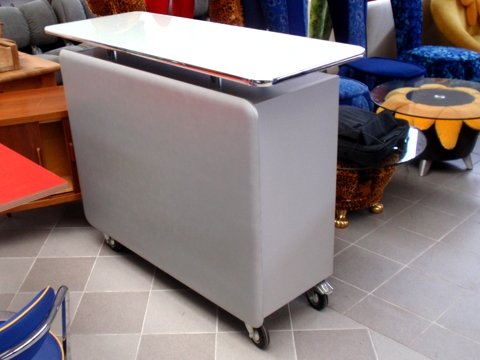 Bar Tresen Raumteiler fahrbar