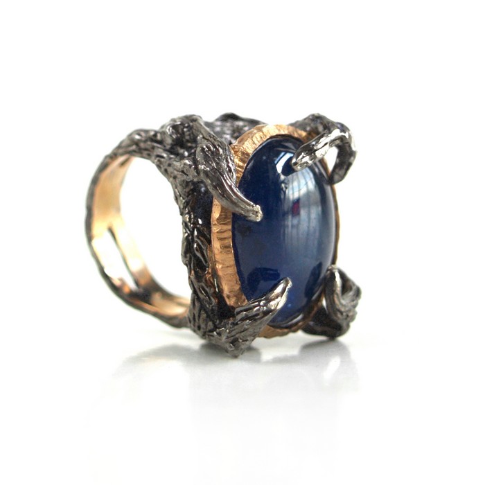 Ring Silber Edelstein