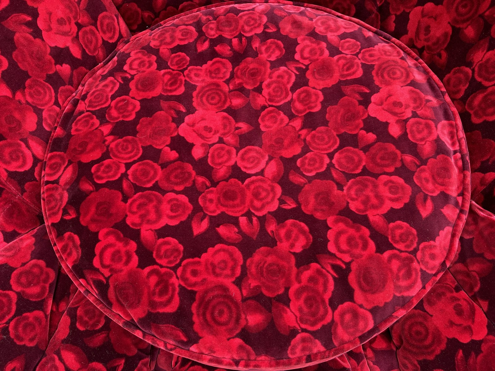 Original Bretz Rosy Sessel Stuhl Rosenstoff Tatzenbeine Couchsessel