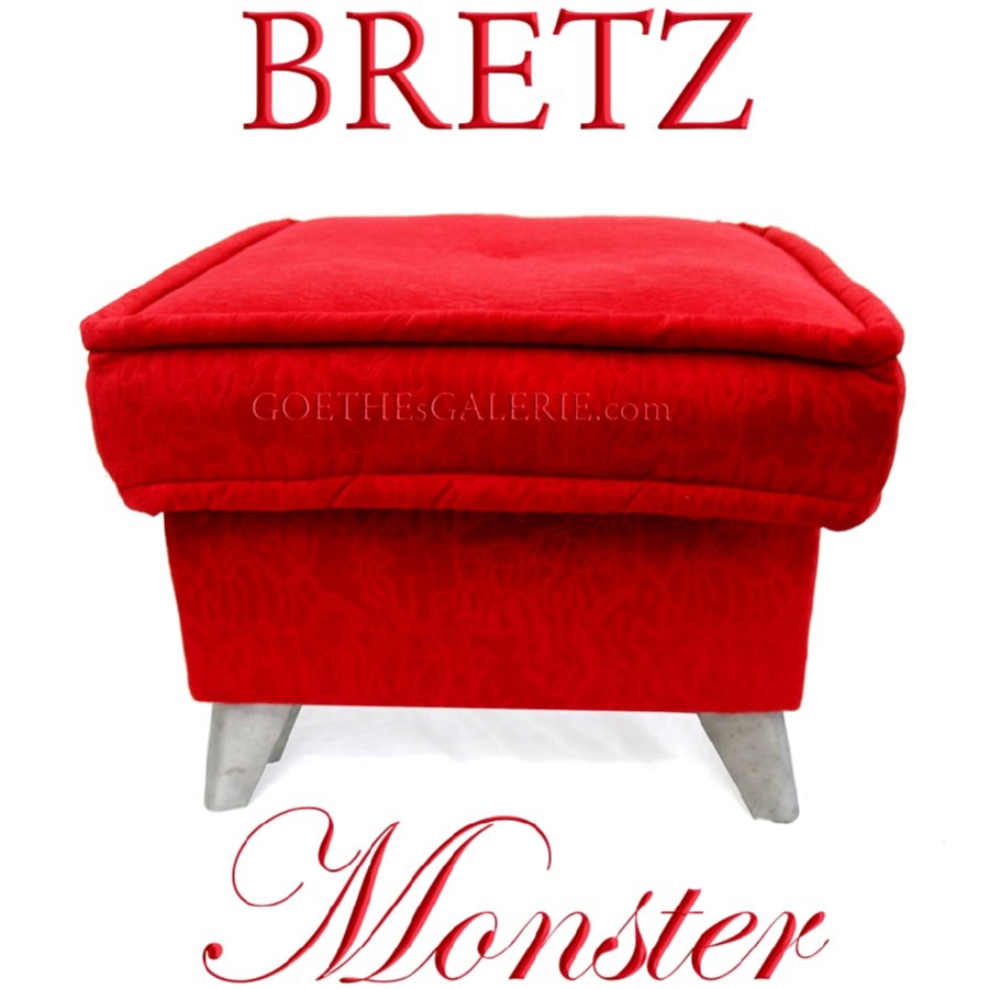 Bretz Hocker rot gebraucht