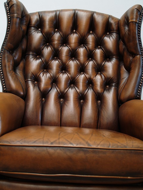 Chesterfield Ledersessel
