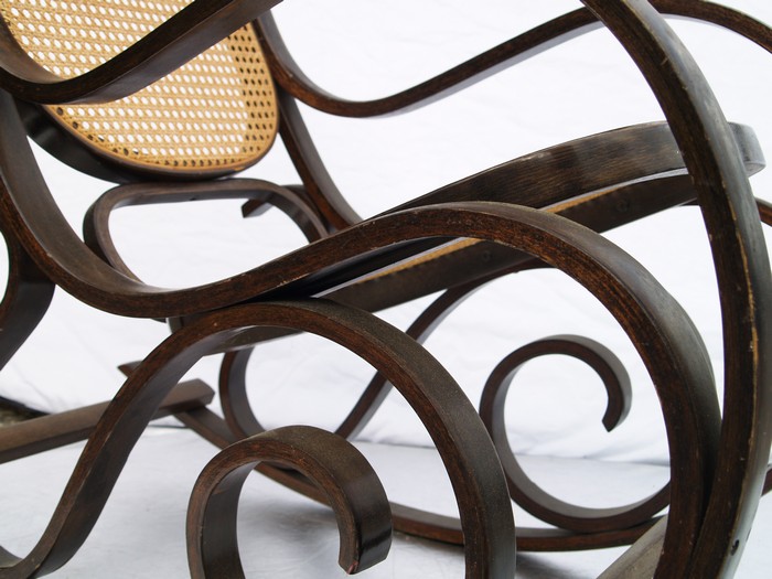 Schaukelstuhl Bugholz