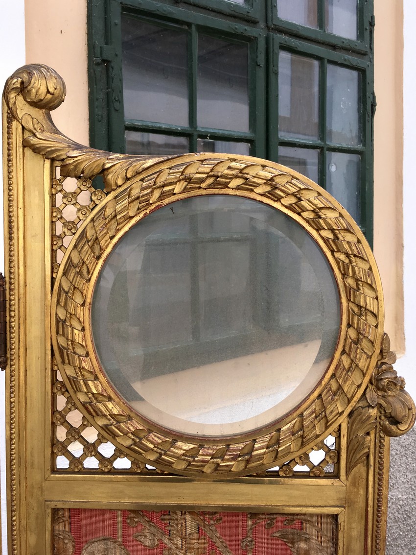 Paravent antik vergoldet