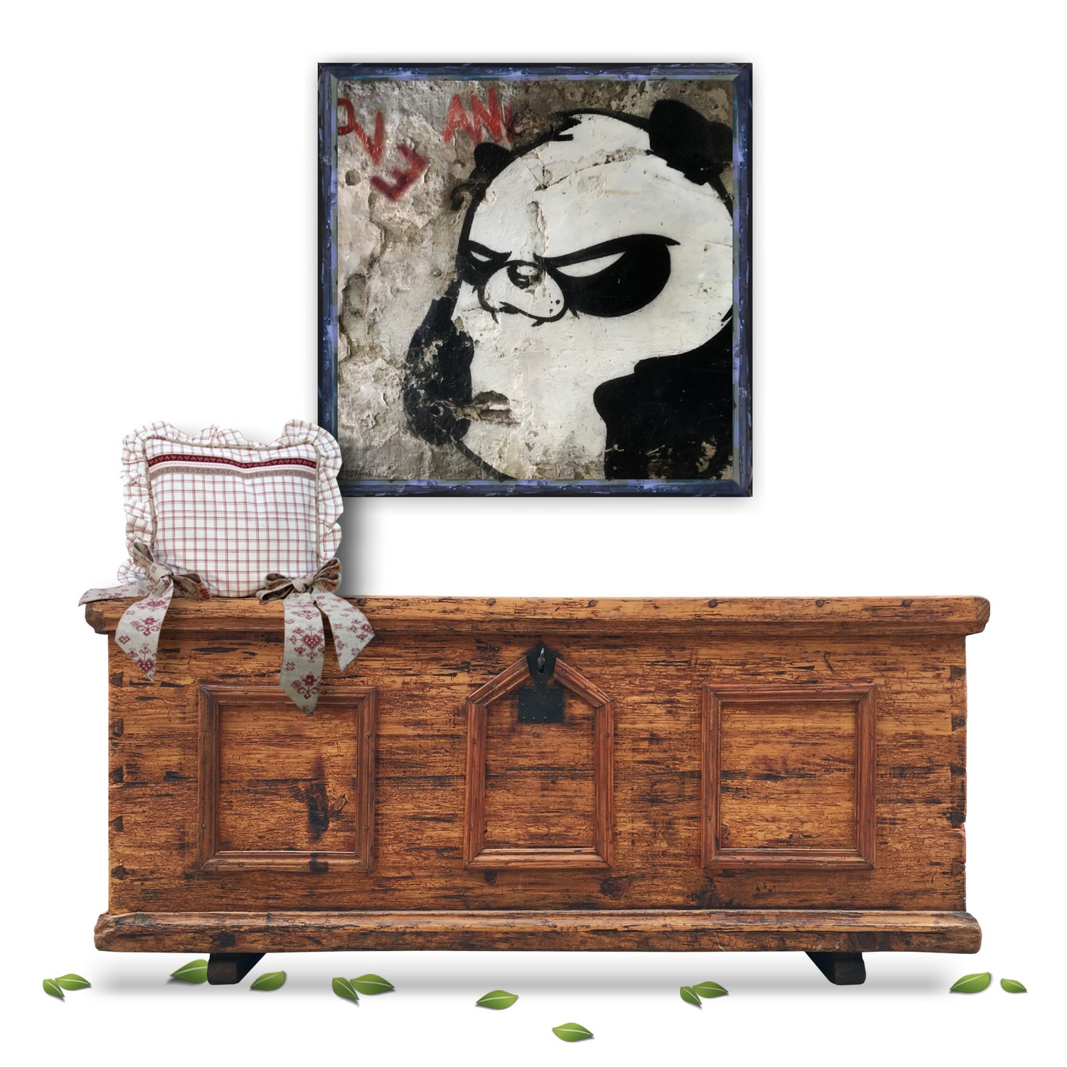 Herrschaftliche Truhe groß Weichholz 18. Jahrhundert restauriert antik Herrschaftliche Truhe groß Weichholz 18. Jahrhundert restauriert antik