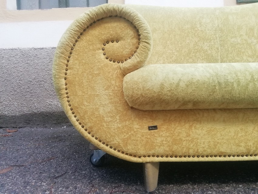 Sofa gelb Design klein Bretz Gaudi Designklassiker Loungemöbel