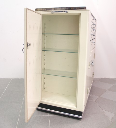 Metallkommode Midcentury Arztschrank