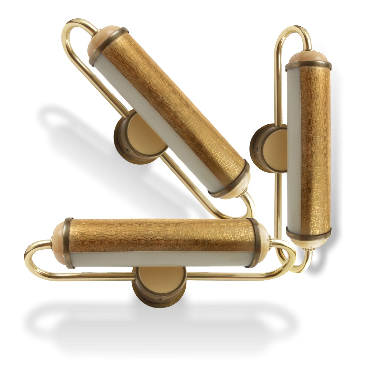 Bilderlampe Vintage Wandlampe goldene Klemmlampe TRAUM! Leselampe Vintage gold