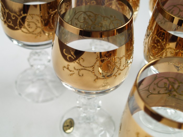 Bleikristall Weinglas