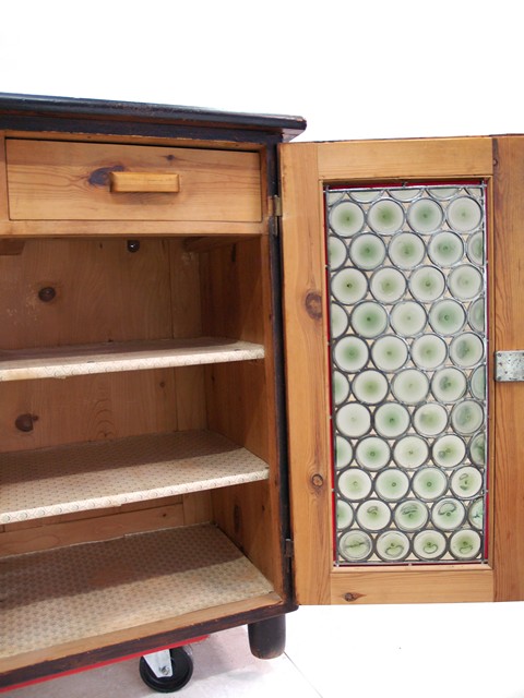 antike Kommode Vollholz