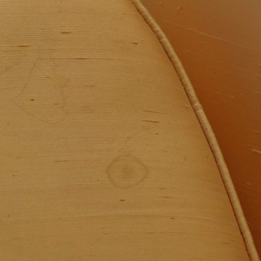 Stuhl antik Sessel vintage Senf-Gelb Barock Armlehnstuhl