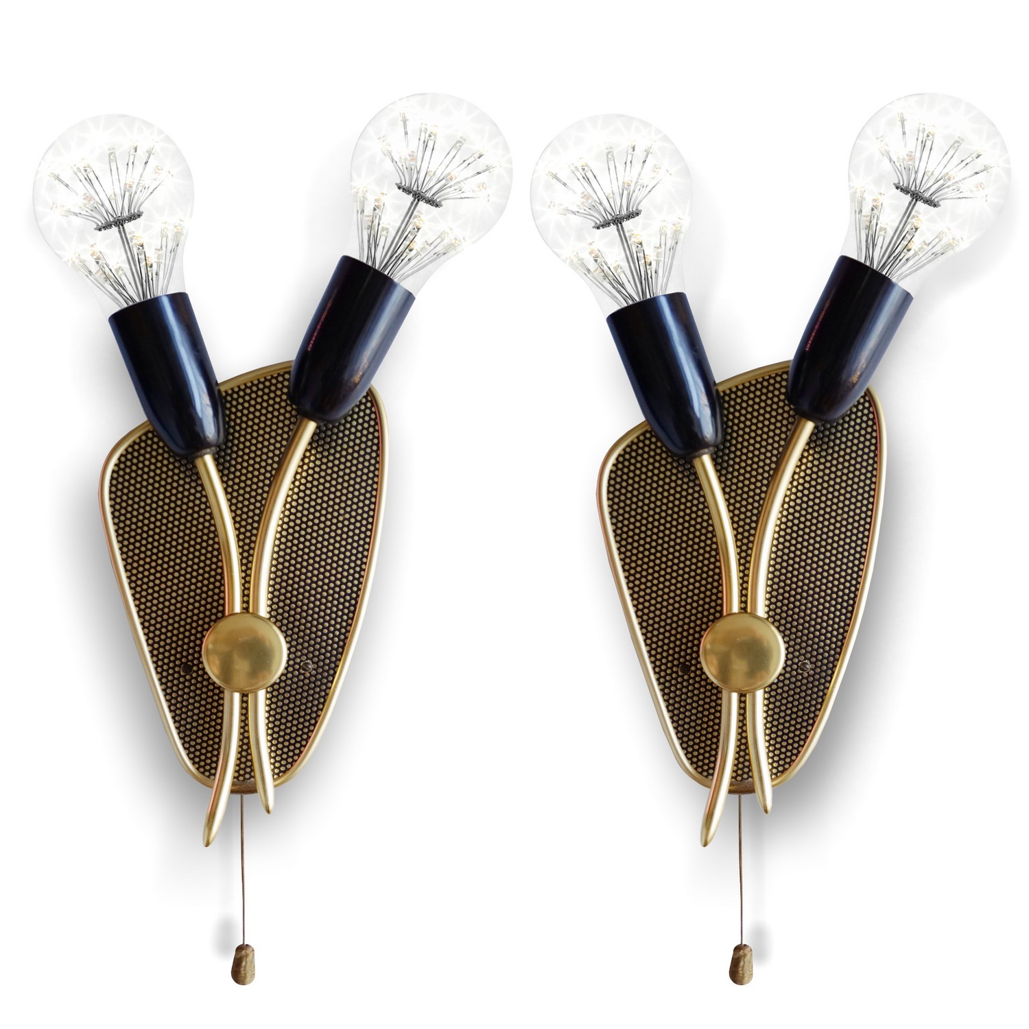 Wandlampen 2 Stk. Sixties 60er Vintage Retro Midcentury Wandleuchten Wandlampen 2 Stk. Sixties 60er Vintage Retro Midcentury Wandleuchten