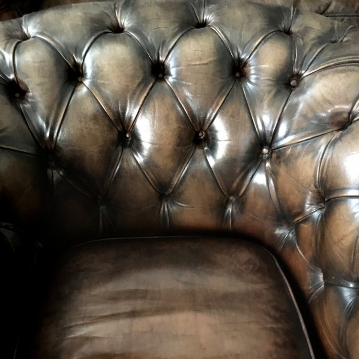 Chesterfield Clubsessel Leder