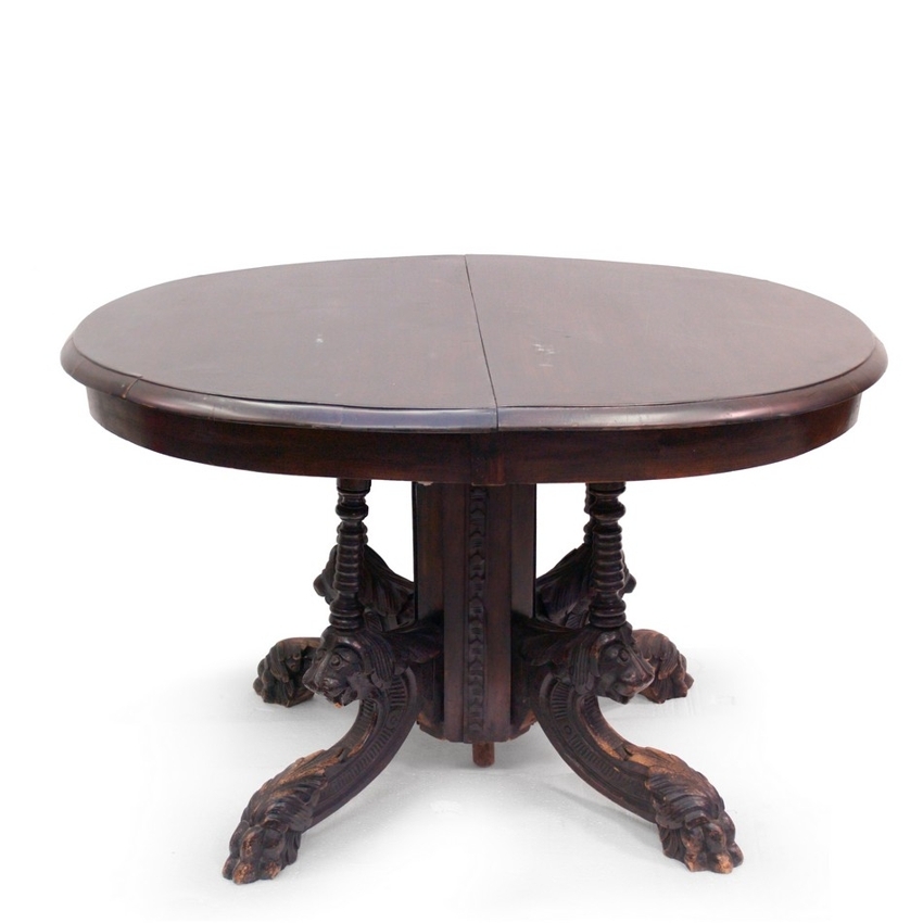 Antiker Speisetisch Löwenköpfe Löwentatzen Renaissance