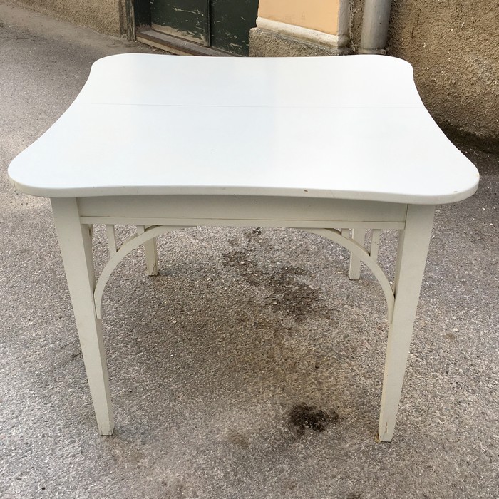 Shabby Chic Tisch weiß creme