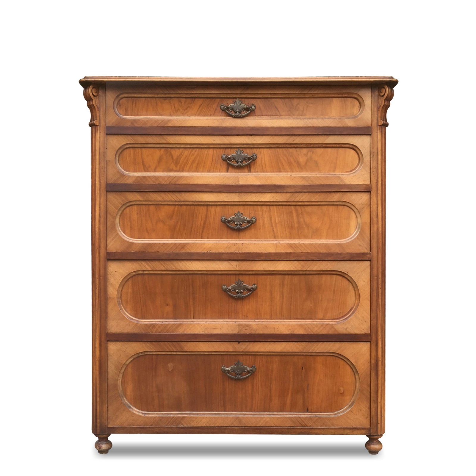 Historismus Kommode Ladenkommode Nussholz antik Historismus Kommode
