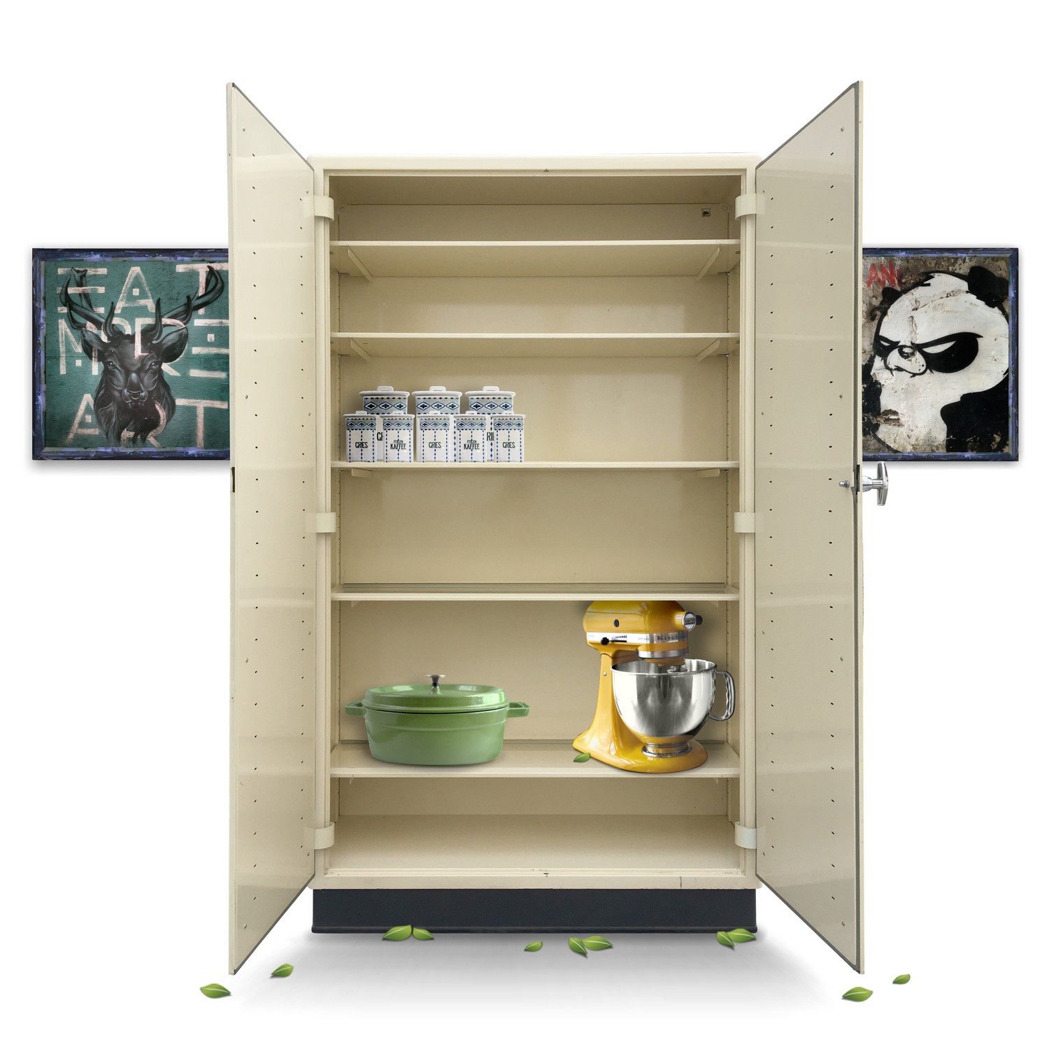 Vorratsschrank Metall Möbel Vintage Küchenschrank Arztschrank creme Retro Apothekerschrank Original Arztschrank MidCentury Vintage Metallschrank Retro Industrialdesign Küchenvorratsschrank