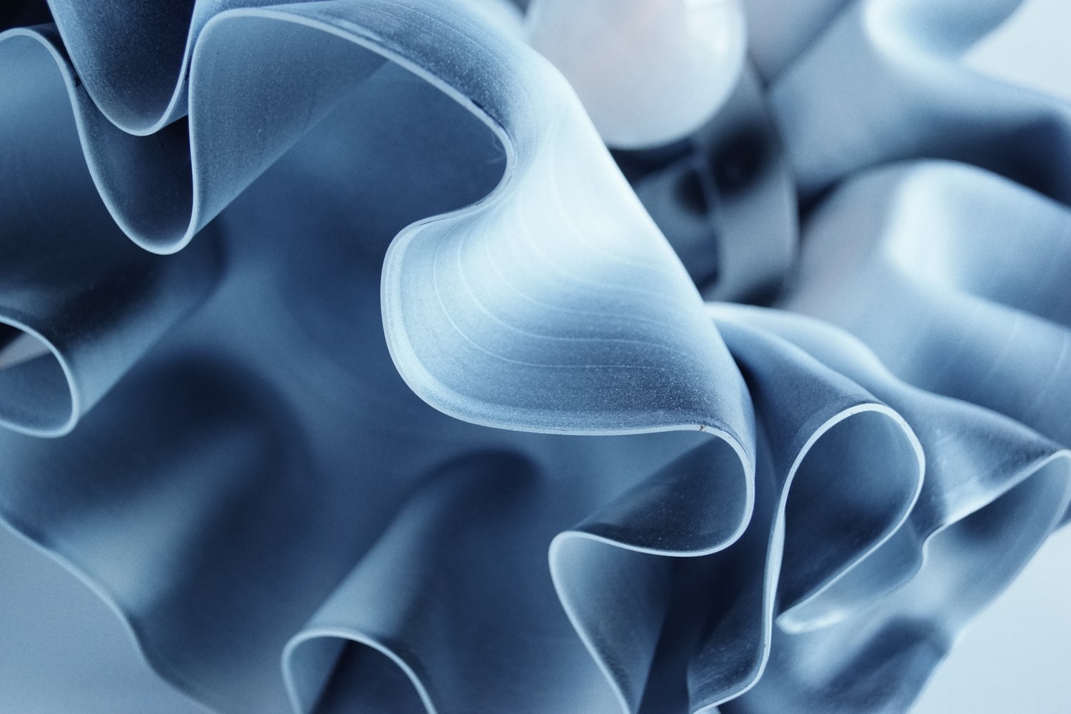 Hängelampe Vinyl "Schallplatten" Lampe Retrodesign blausilber Musik