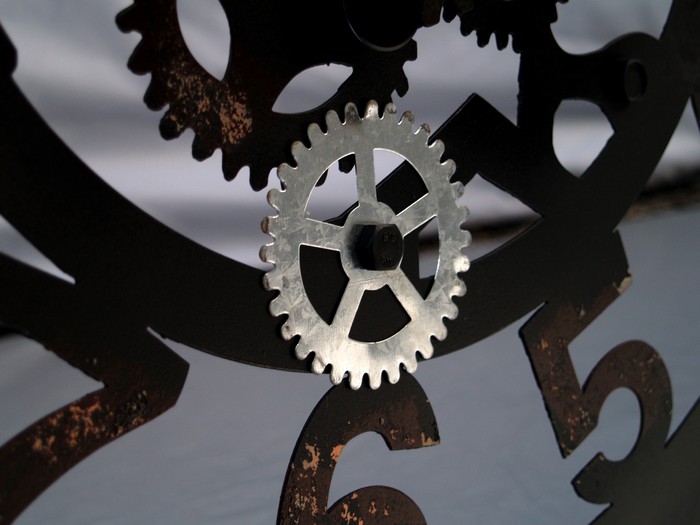 Wanduhr Vintage Design