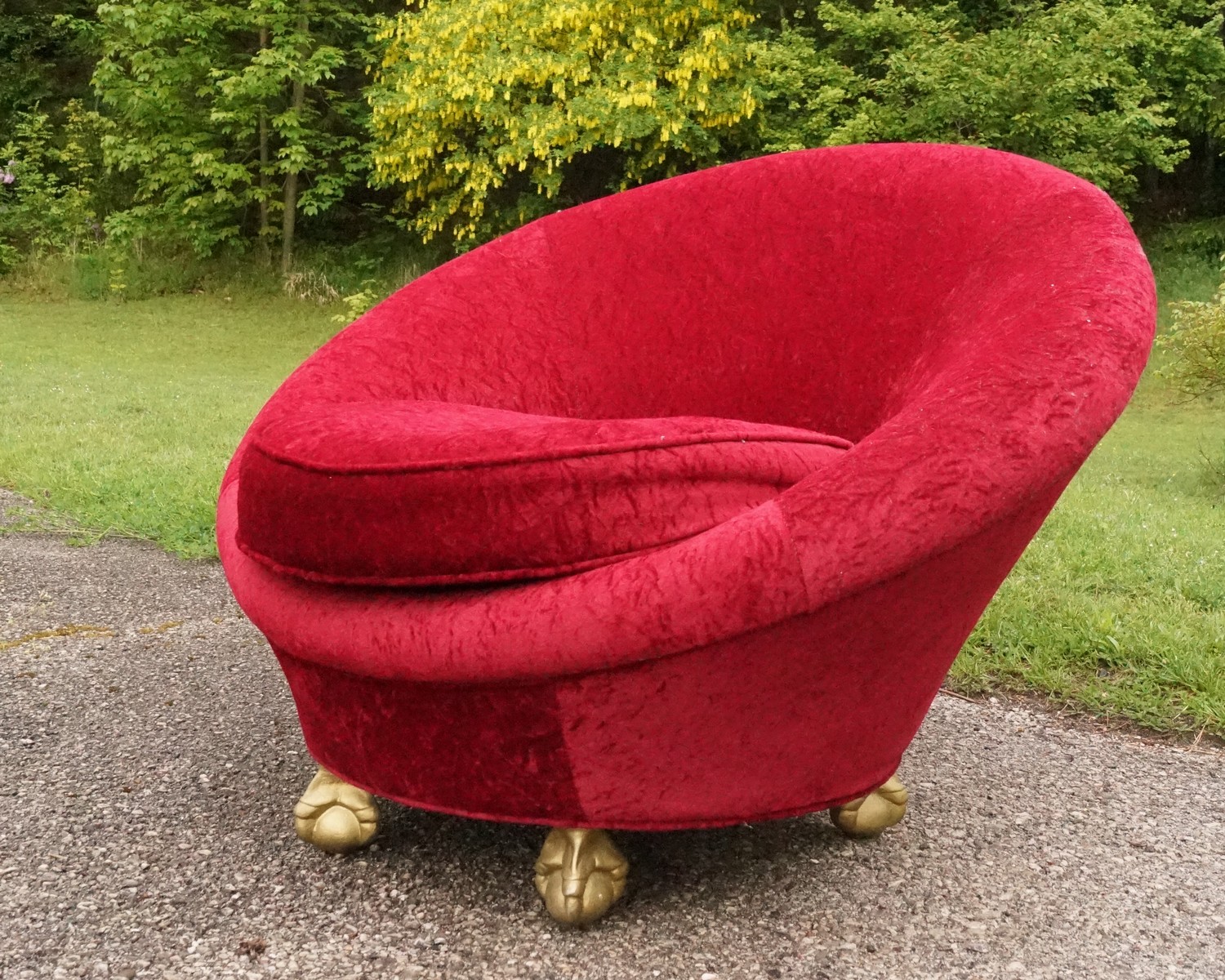 Bretz Sessel rot