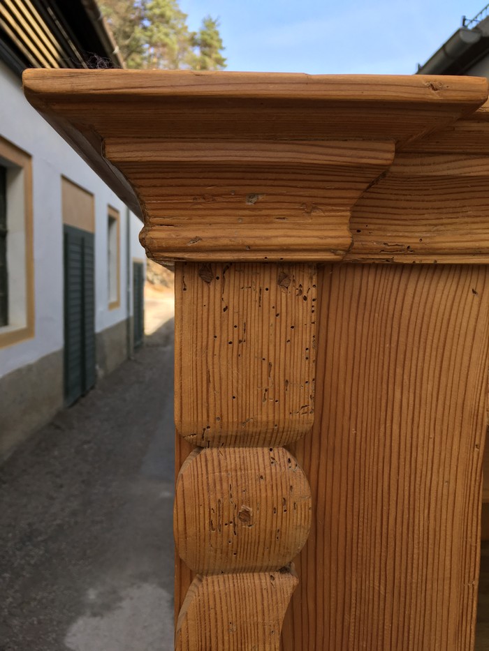 Bauernschrank atnik Naturholz