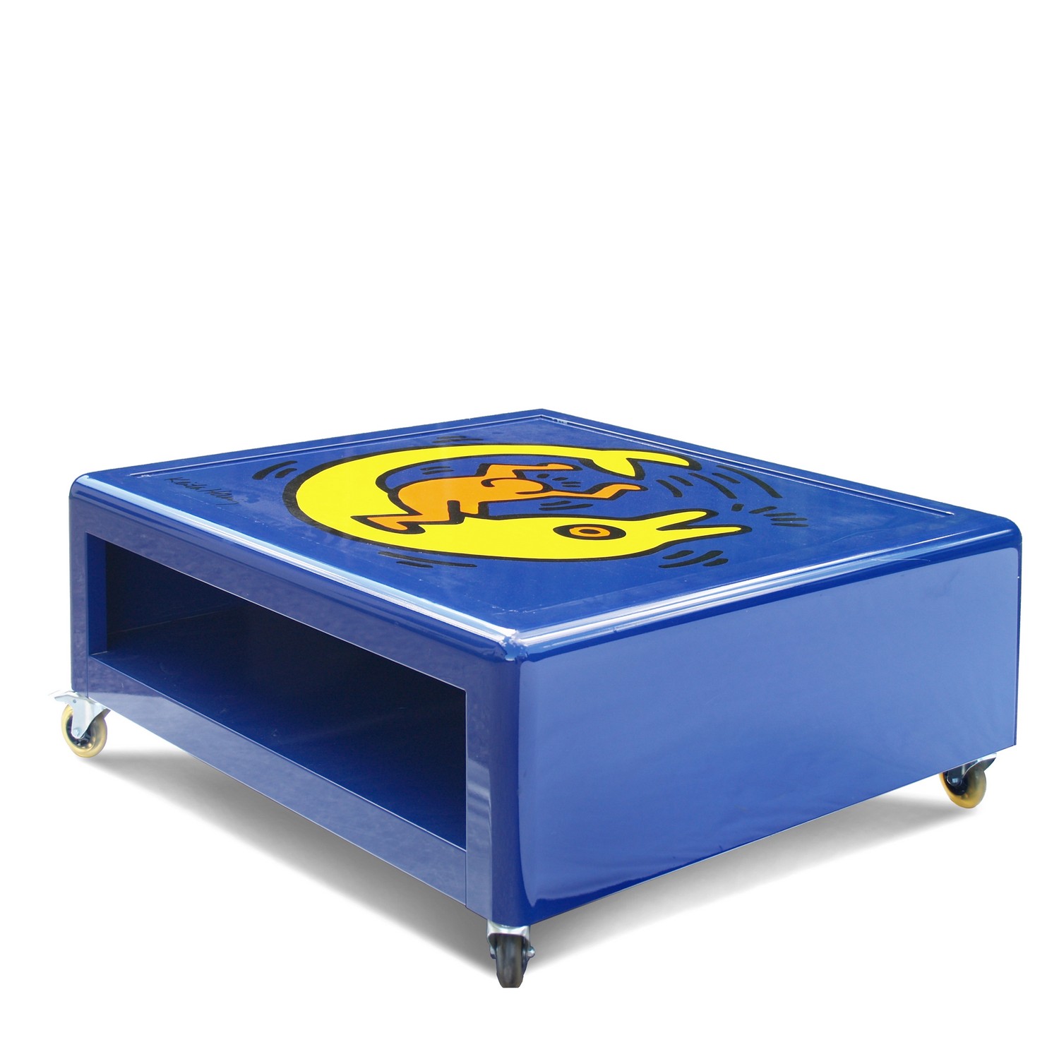 BRETZ Couchtisch Fat Boys Metall Keith Haring Design Bretz Keith Haring Tisch