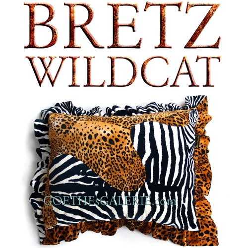 Bretz Cultsofa Kissen Wildcat Rüschen Bretz Kissen Wildcat