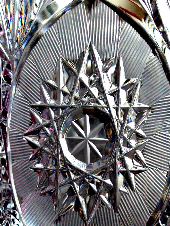 Bleikristall Weinglaeser geschliffen