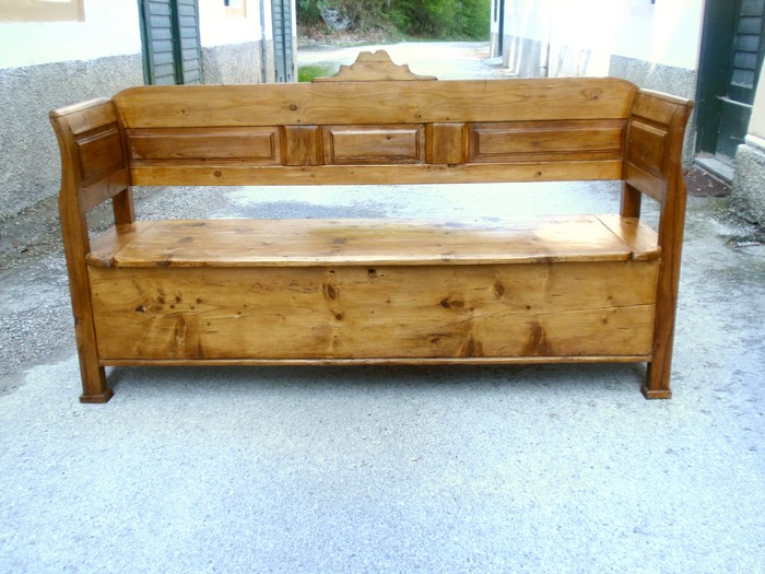 Weichholz Kuechenbank