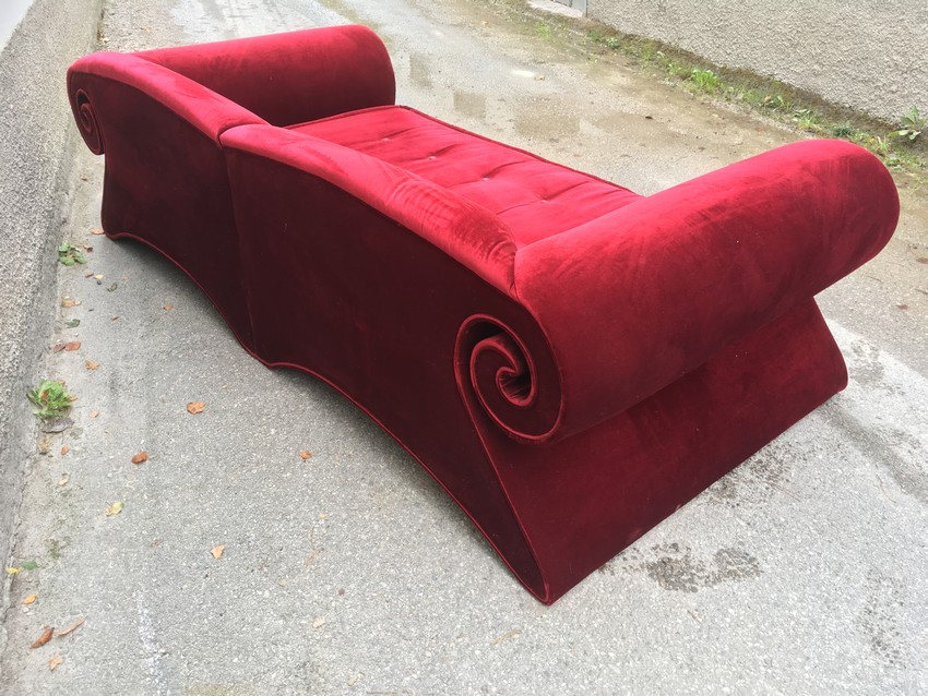 BRETZ Sofa Mamma Mammut blutrot Riesensofa 