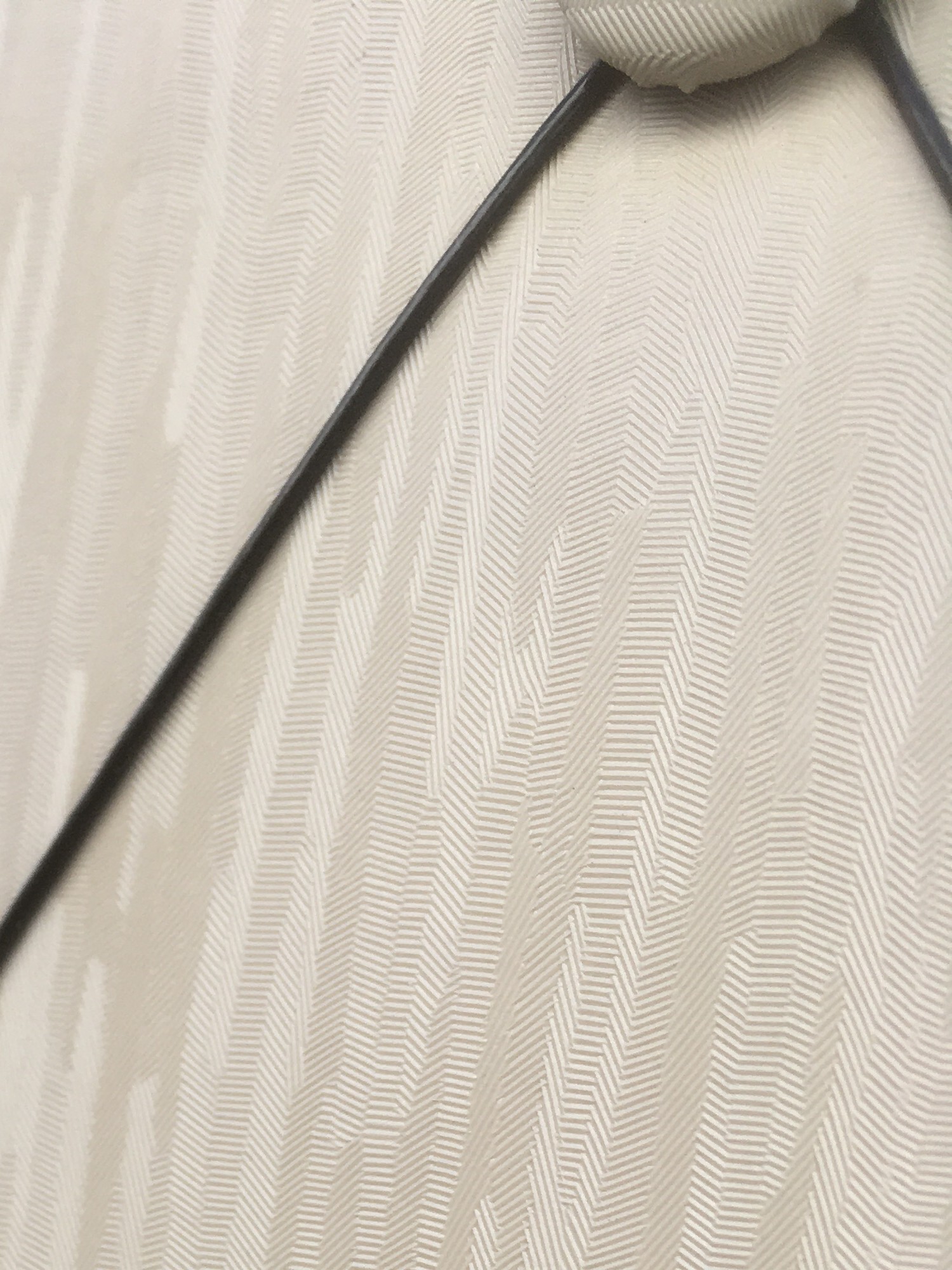 Garderobe Vintage Metallhaken gepolstert Wandgarderobe Creme Retro