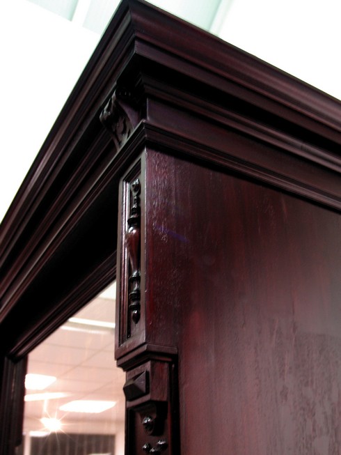 Dielenschrank restauriert Gründerzeit