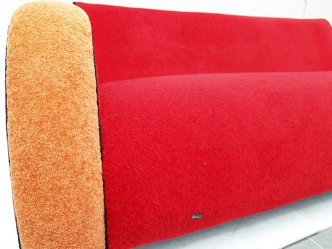 Bretz Sofa Cultsofa rot