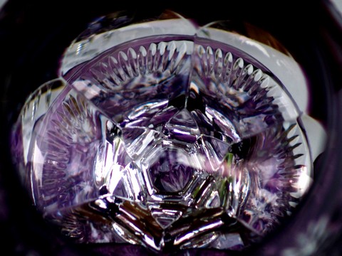 Nachtmann Glas amethyst