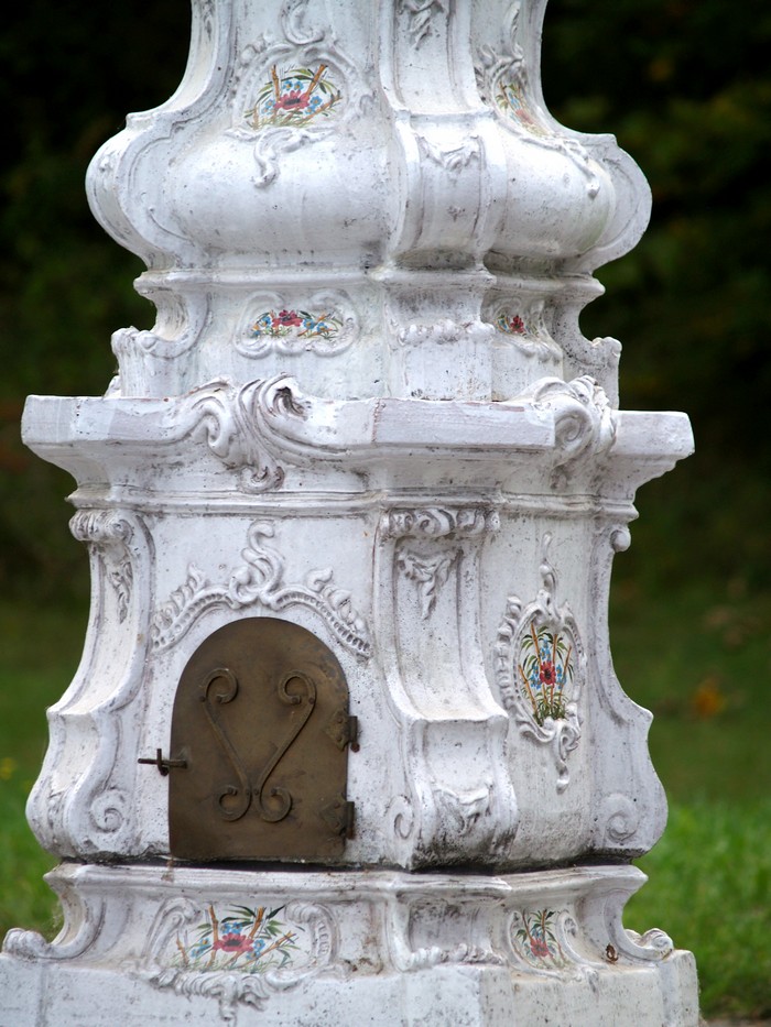 Keramik Ofen Majolika Antikstil