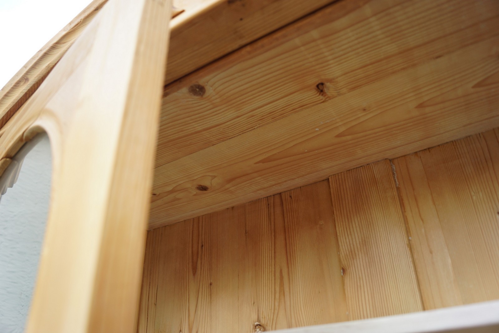 Antiker Fichte Geschirrschrank Gläserschrank Shop