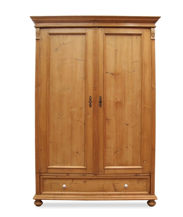 Naturholz Schrank Shabby Chic antik