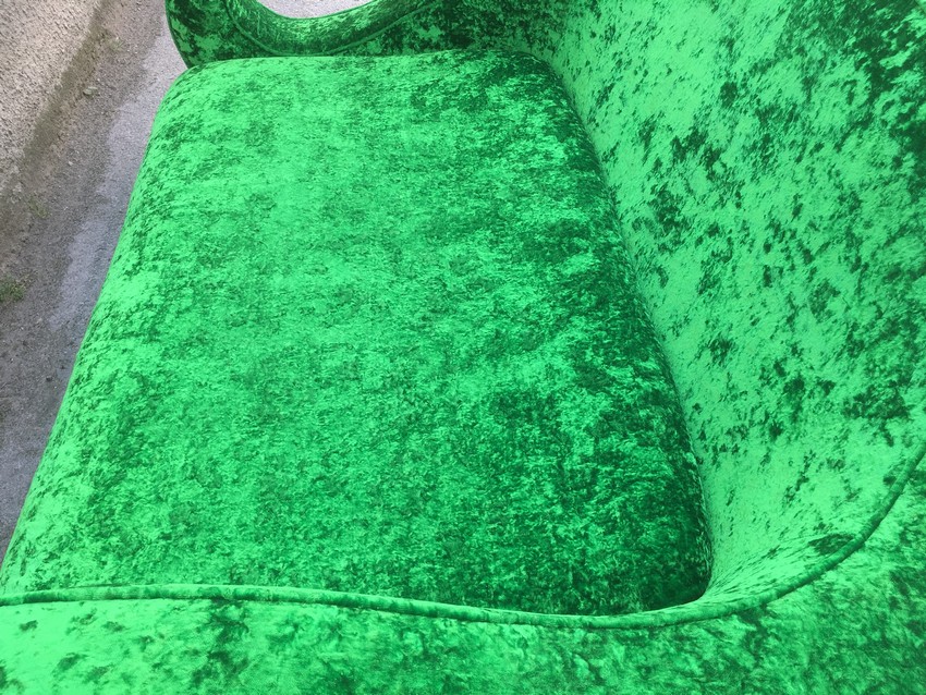 Bretz Sofa grün Slowrider Riesensofa