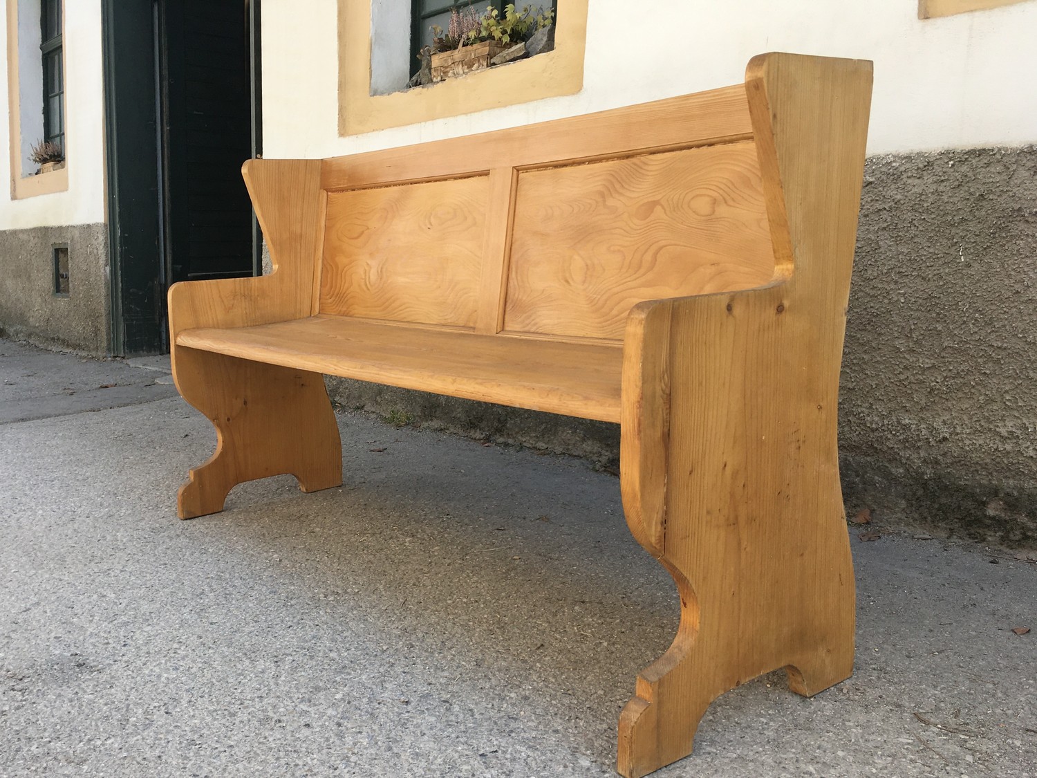 Küchensitzbank Massivholz rustikal altes Möbel Vintage antik