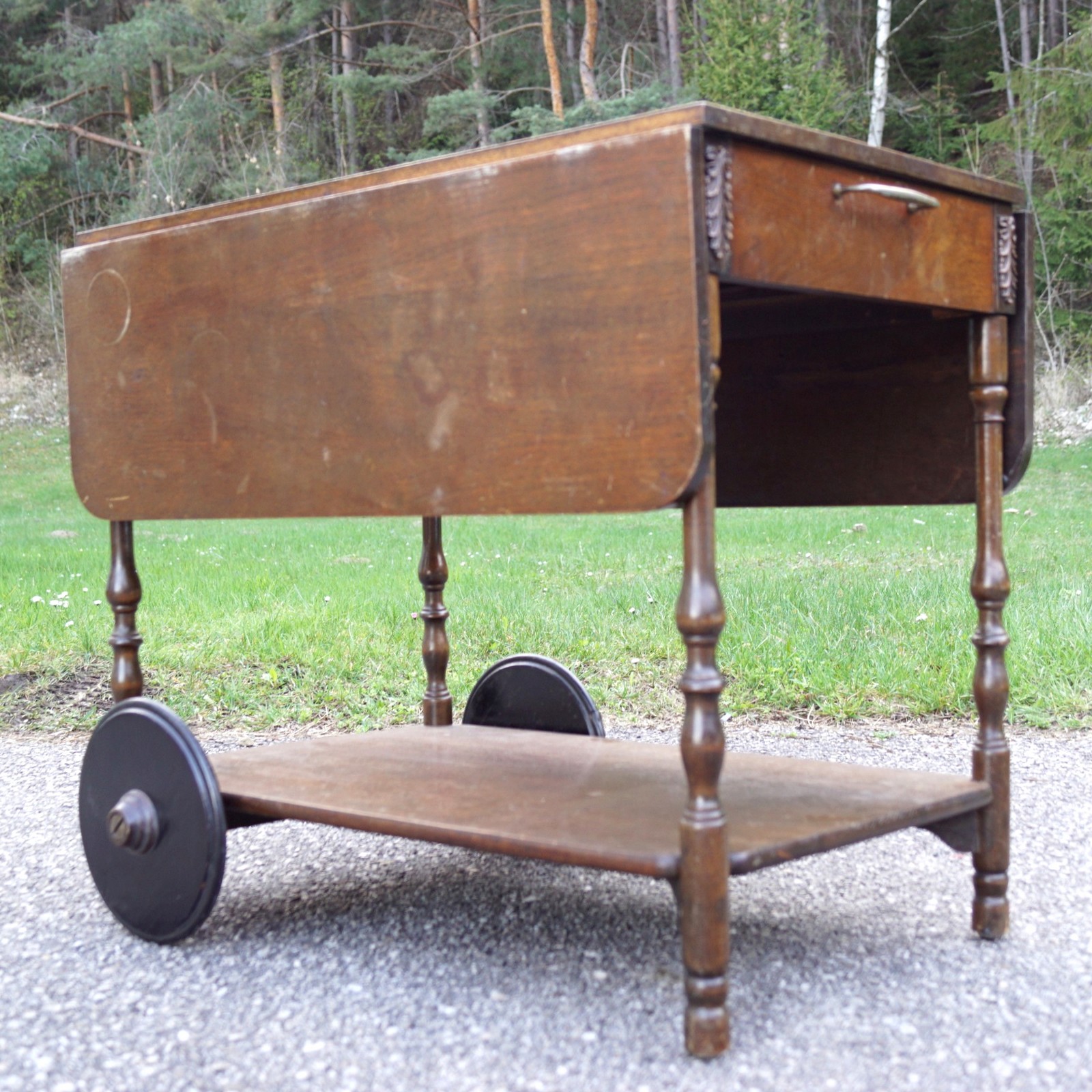 Servierwagen klappbar